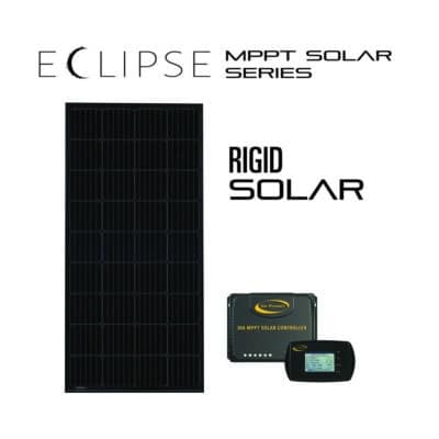 Go Power! RIGID Eclipse 200 Watt Solar Panel Kit w/ 30A MPPT Controller (GP-ECLIPSE-200)