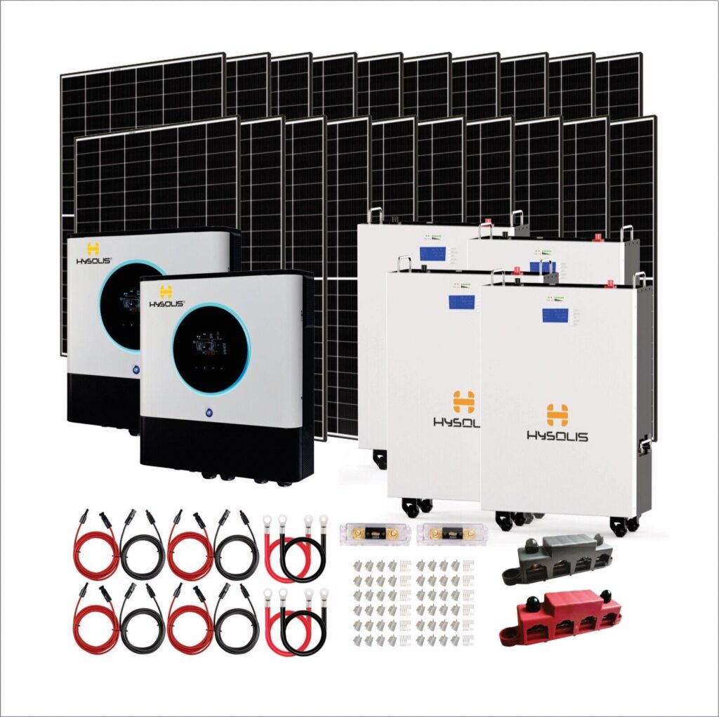13KW Split Phase Solar Power System Complete Kit, Inverter+ Lithium ...